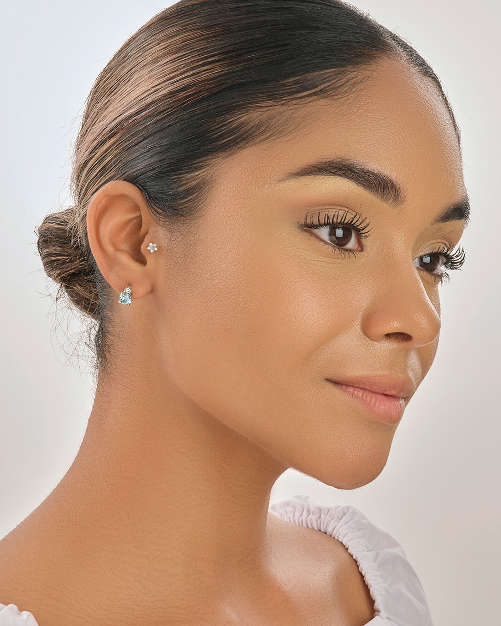 Sterling Silver Birthstone Studs Earring Sterling Forever 