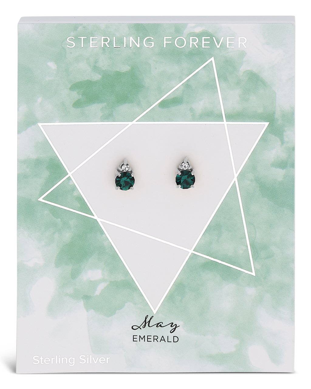 Sterling Silver Birthstone Studs Earring Sterling Forever 