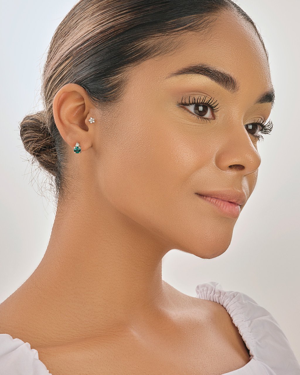 Sterling Silver Birthstone Studs Earring Sterling Forever 