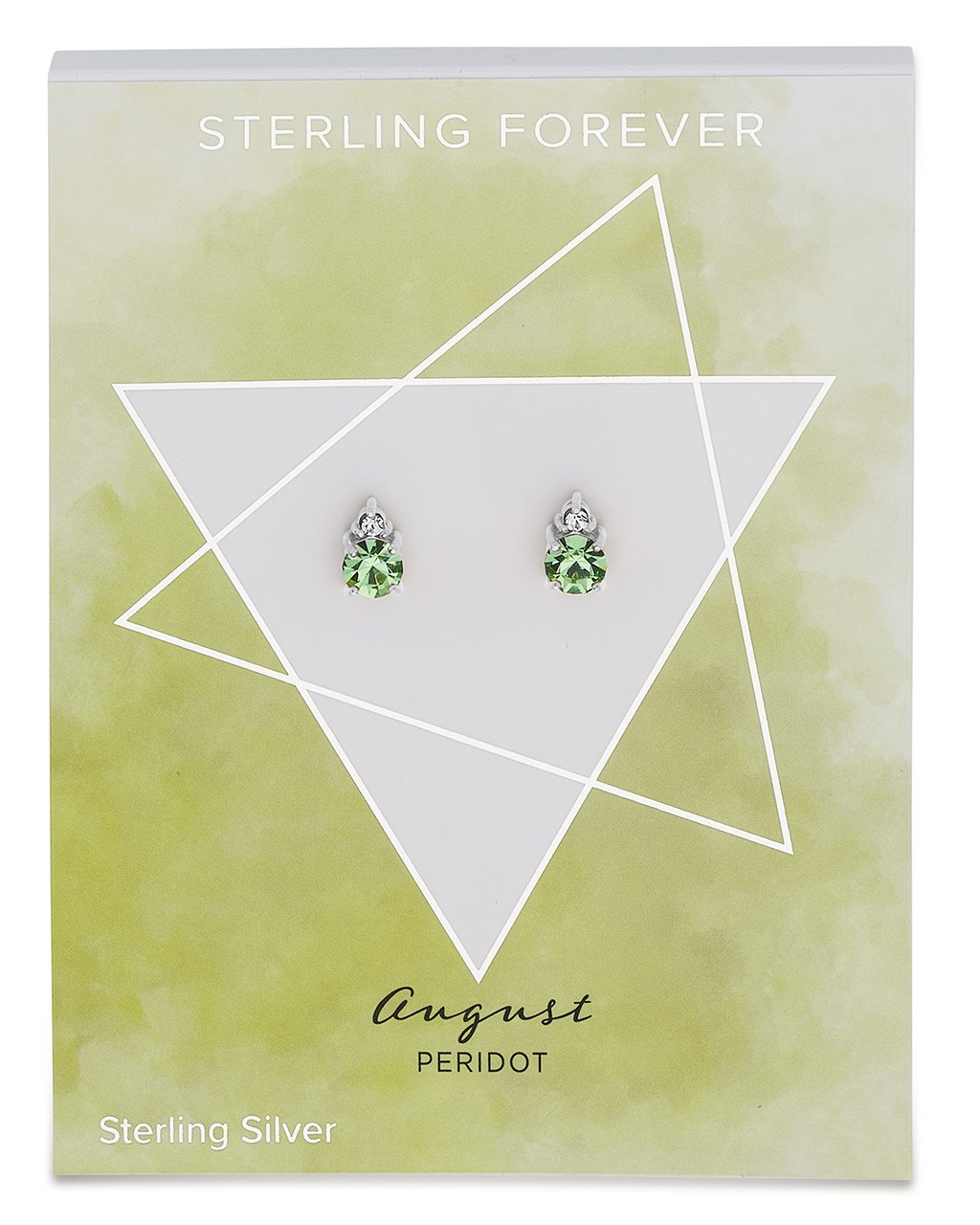 Sterling Silver Birthstone Studs Earring Sterling Forever 