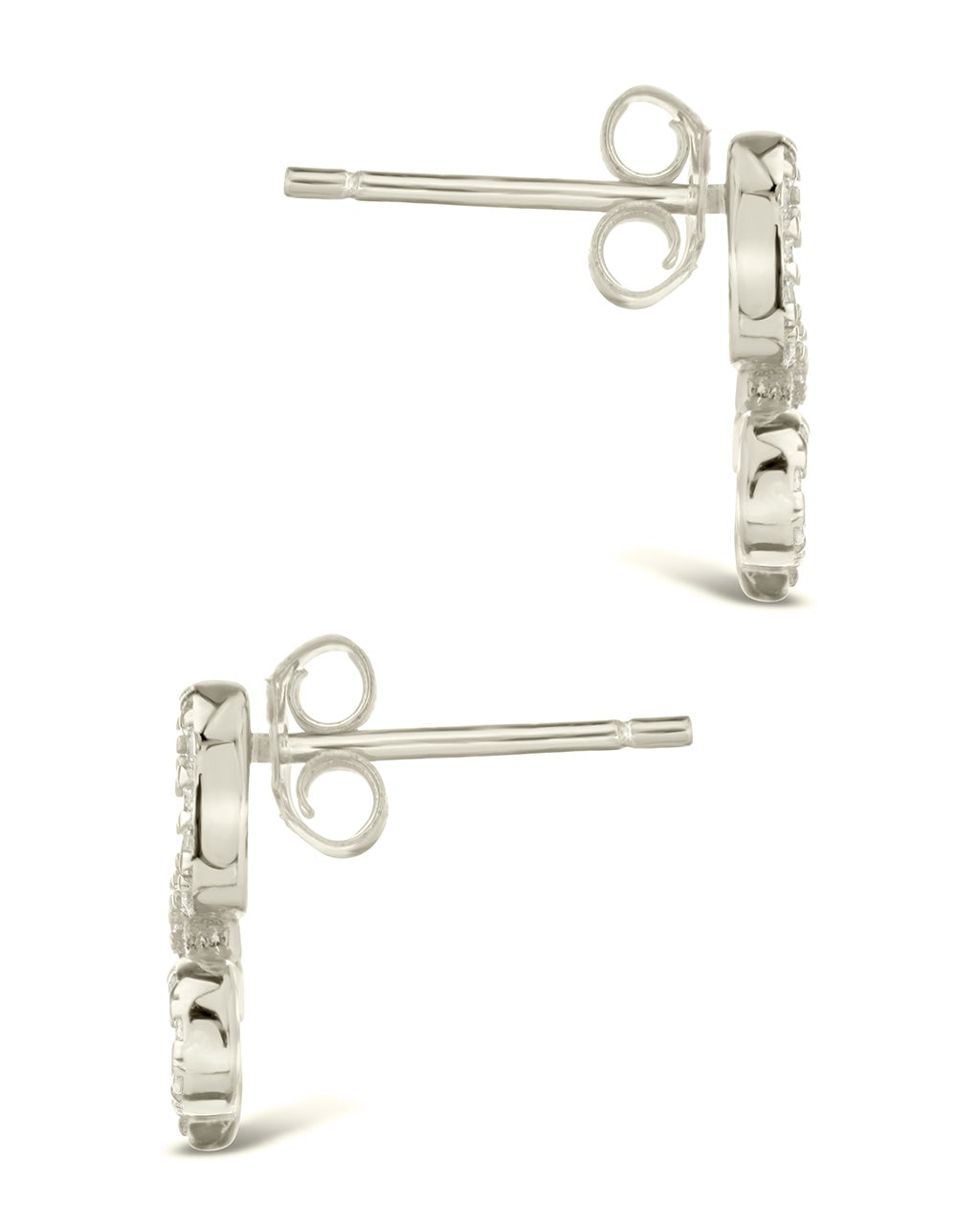 Sterling Silver Eden Snake Studs Earring Sterling Forever 