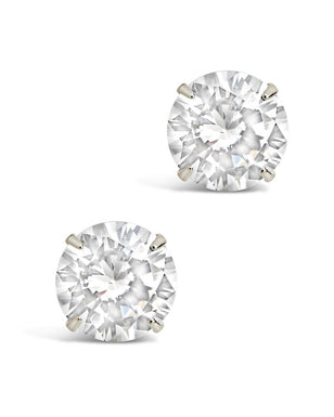 Sterling Silver Everyday Essential CZ Studs