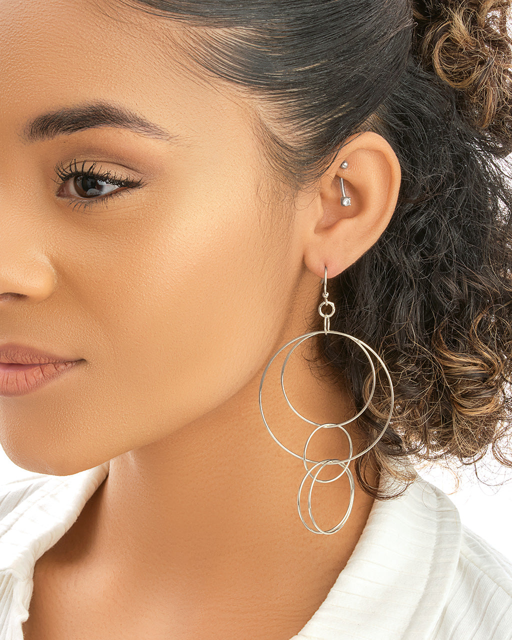 Multi Link Dangle Earrings Earring Sterling Forever 