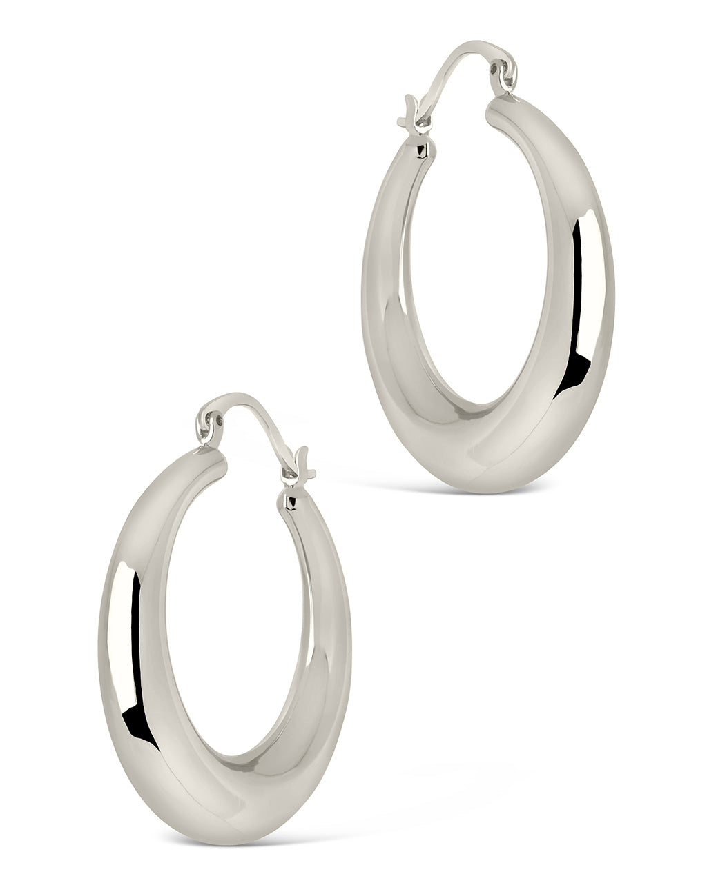 Kali Hoops Earring Sterling Forever 