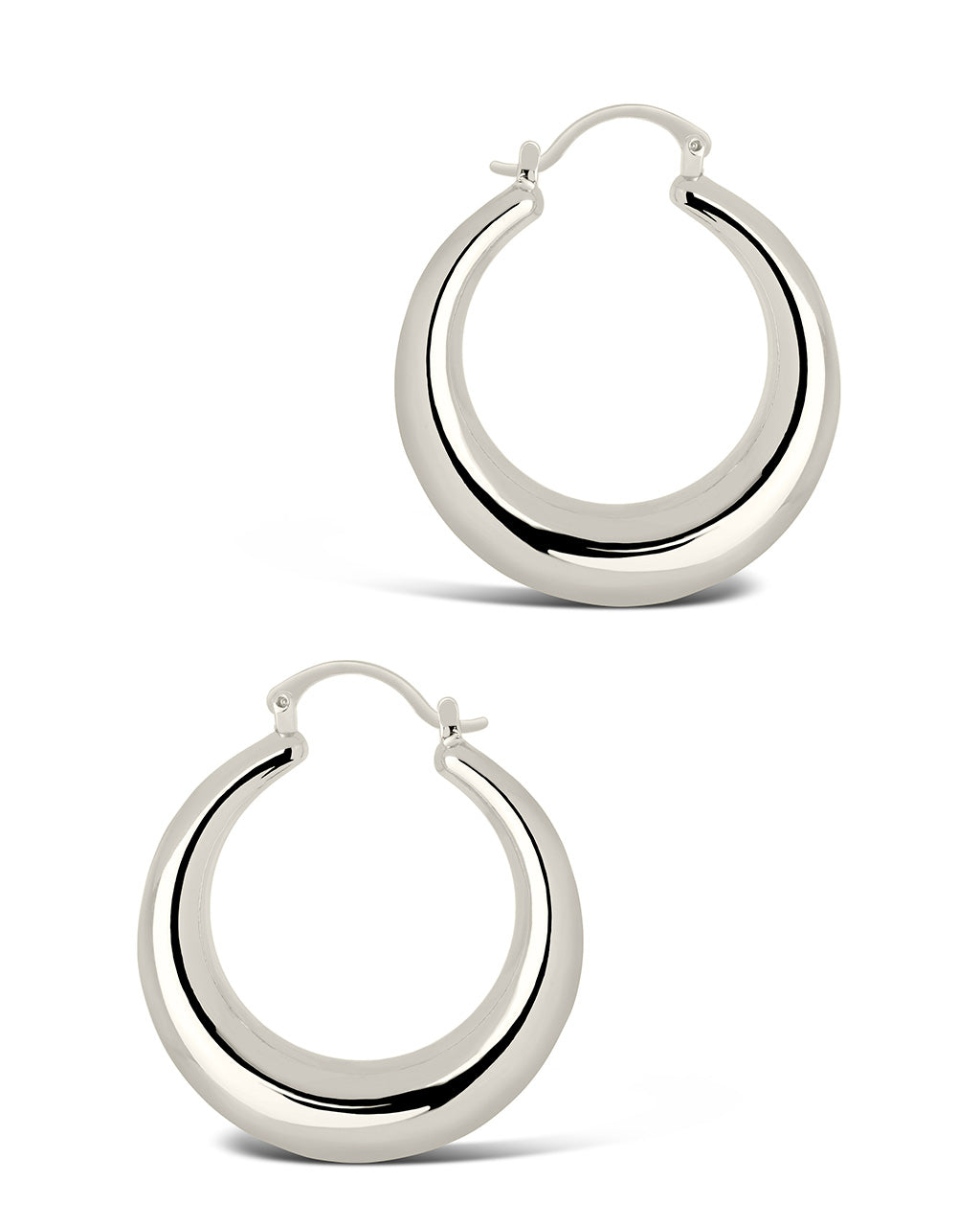 Kali Hoops Earring Sterling Forever 