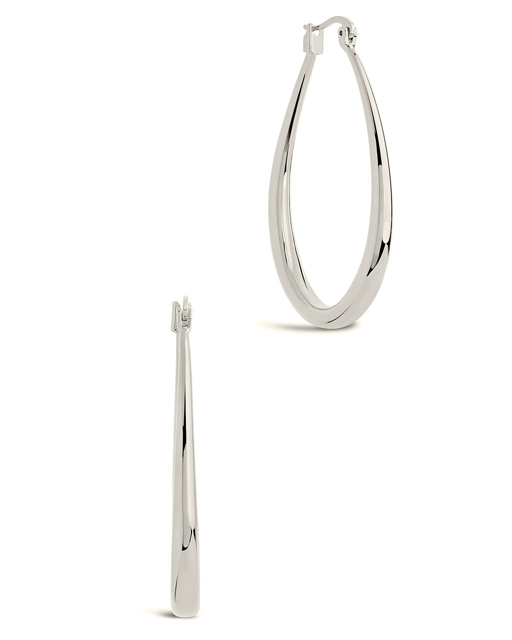 Jules Hoops Earring Sterling Forever Silver 