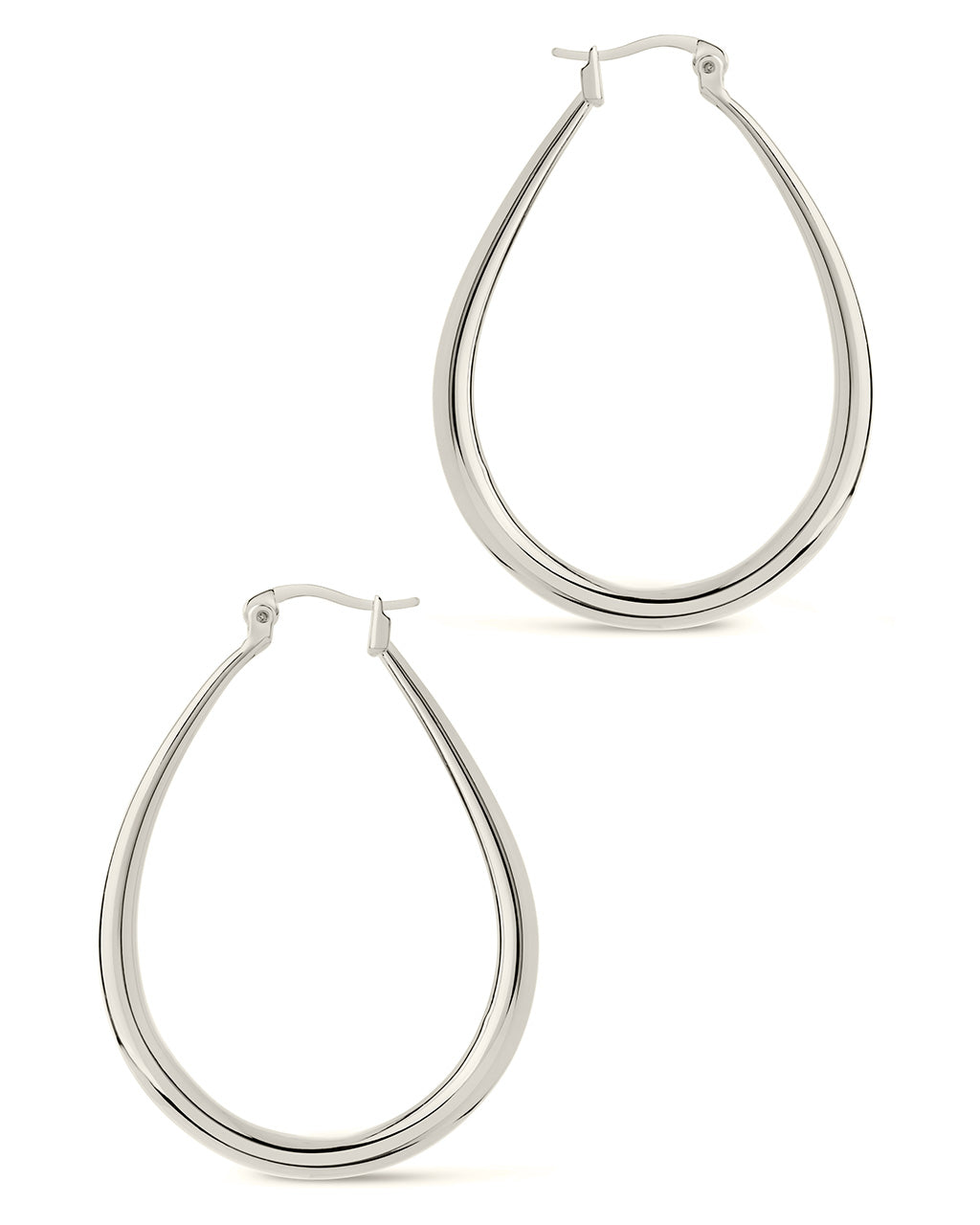Jules Hoops Earring Sterling Forever 