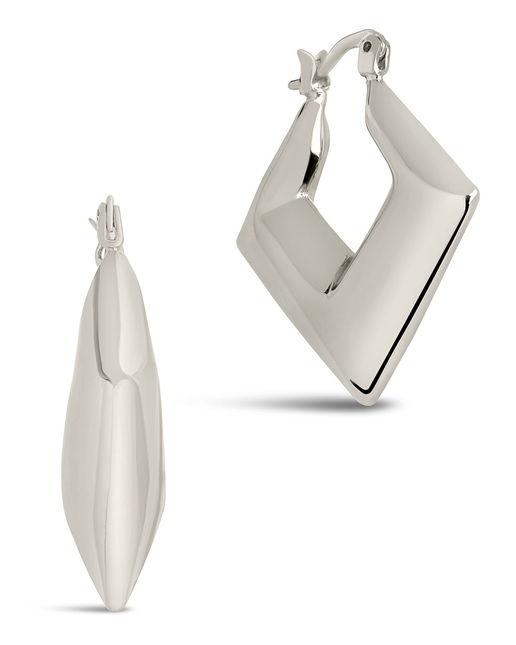 Cosmo Hoops Earring Sterling Forever Silver 