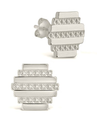 Sezia Studs Earring Sterling Forever Silver 
