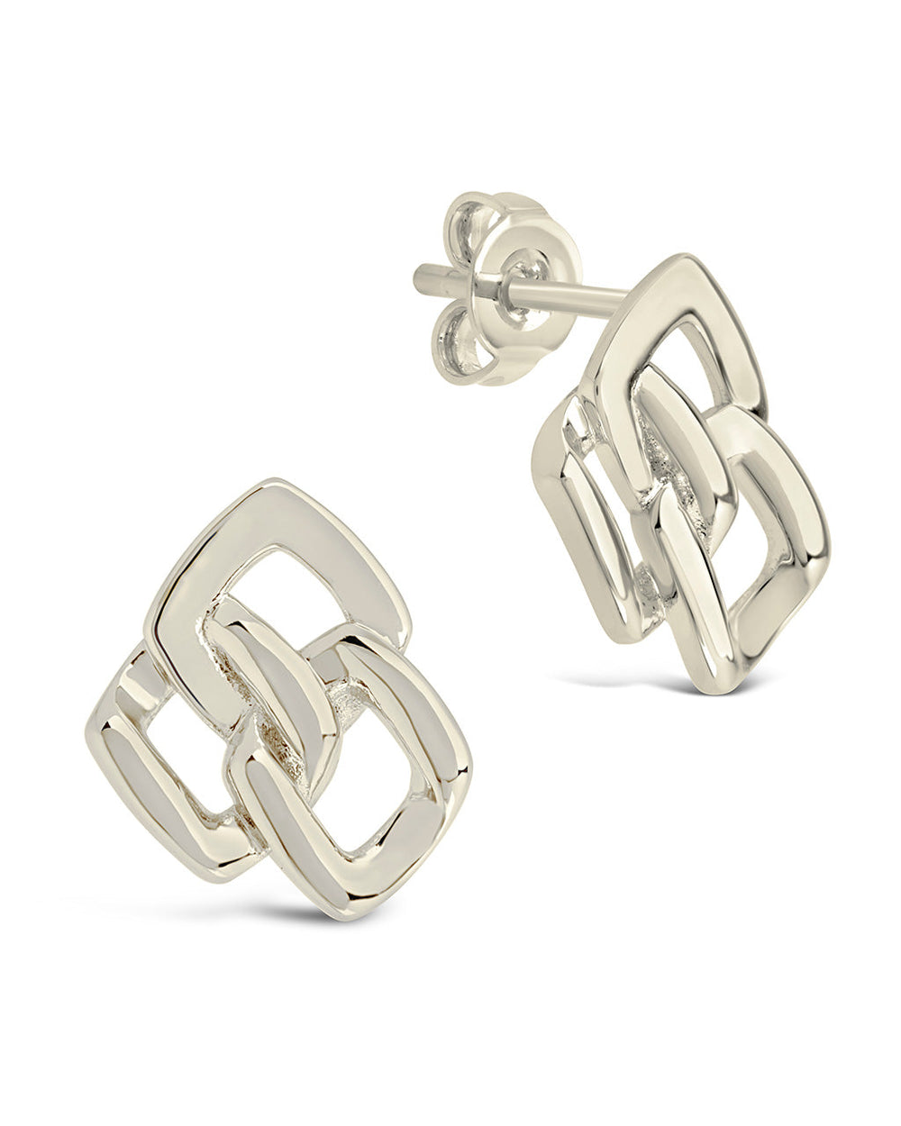 Lennox Studs Earring Sterling Forever Silver 