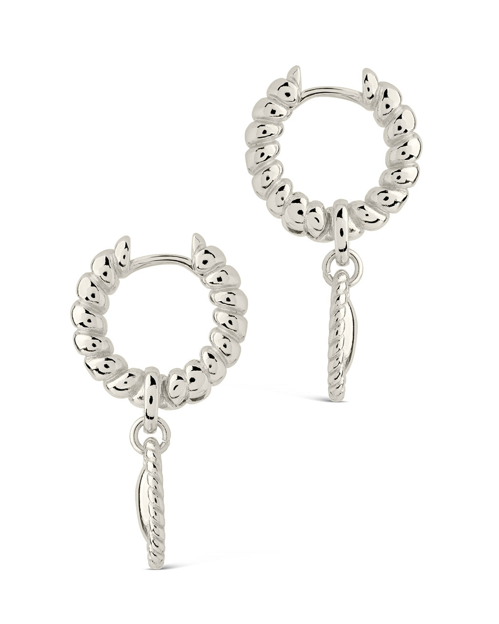 Hartley Hoops Earring Sterling Forever 