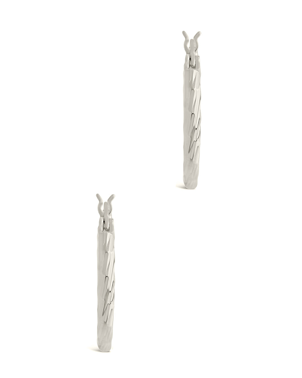 Anita Hoops Earring Sterling Forever 