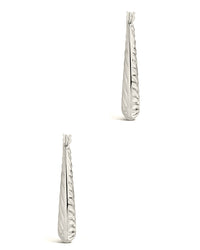 Delia Hoops Earring Sterling Forever 