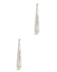 Delia Hoops Earring Sterling Forever 