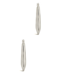 Indy Hoops Earring Sterling Forever 