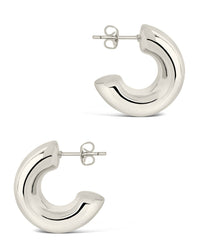 Marley Hoops Earring Sterling Forever 