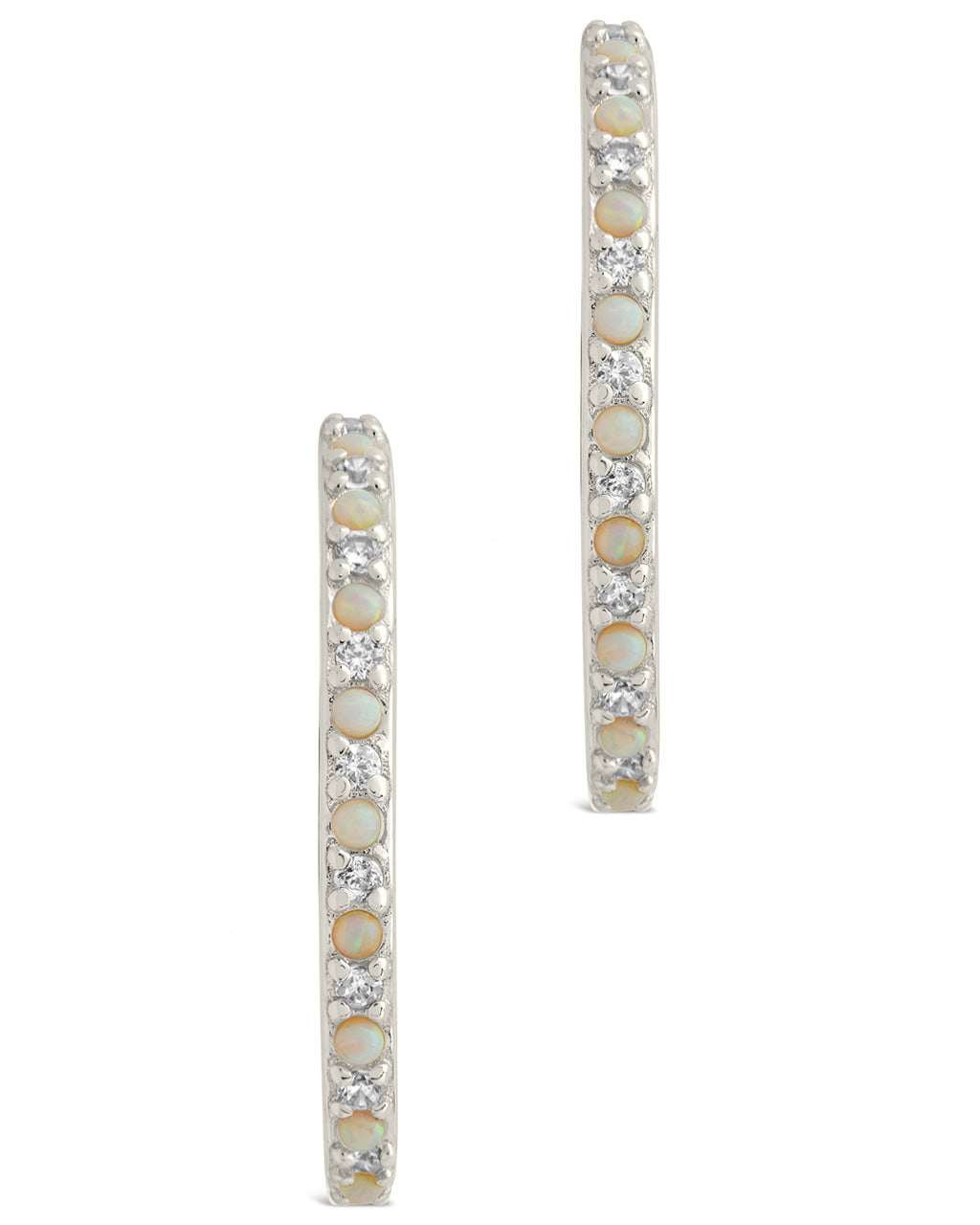 Lorna Hoops Earring Sterling Forever 