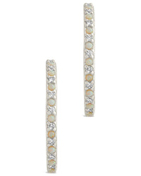 Lorna Hoops Earring Sterling Forever 