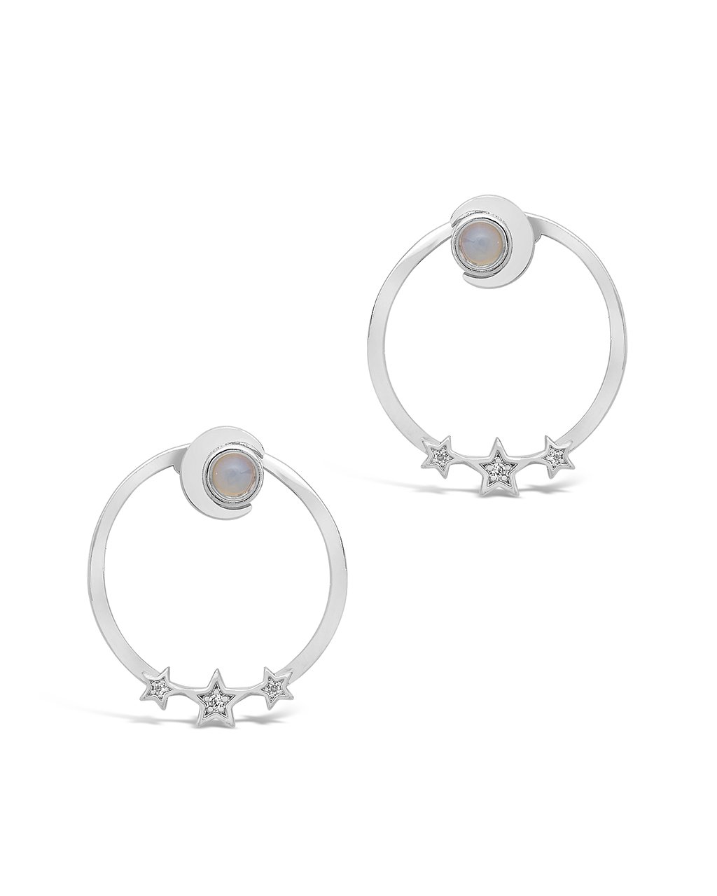 Celestial Jacket Earring Earring Sterling Forever Silver 