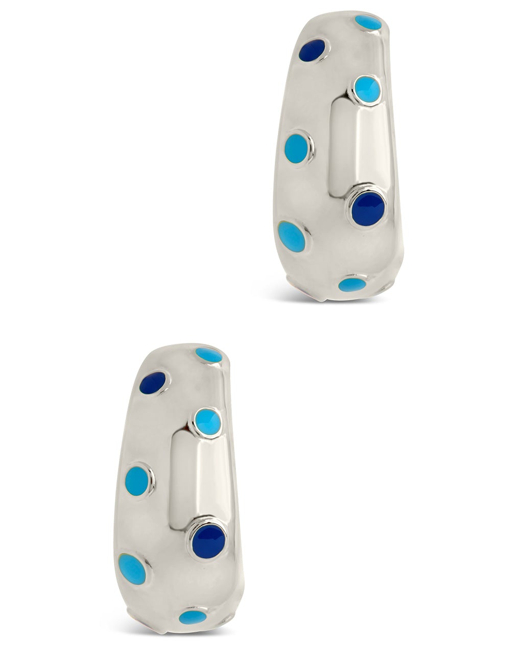 Verena Hoops Earring Sterling Forever 