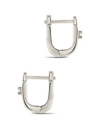 Zella Huggie Hoops Earring Sterling Forever 