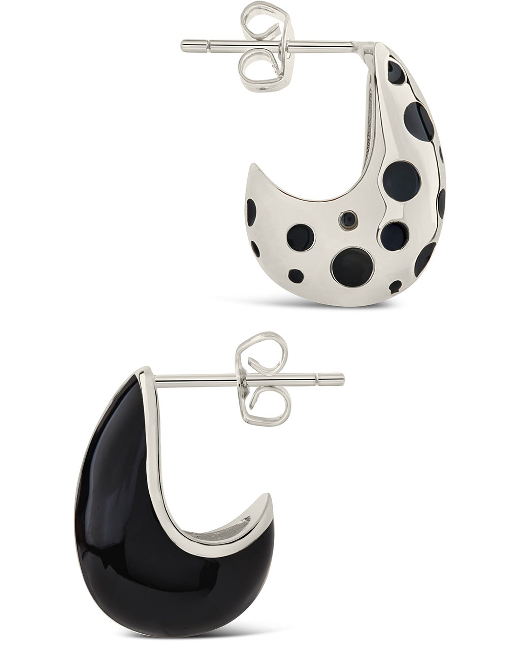 Lisha Hoops Earring Sterling Forever 