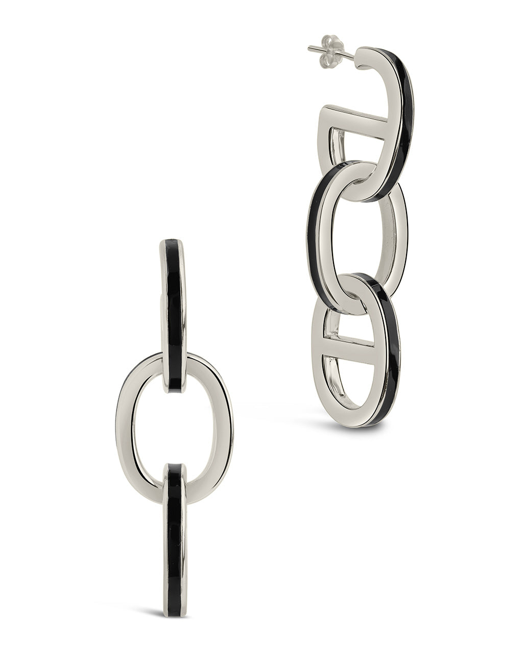 Brynlee Drop Studs Earring Sterling Forever Silver 