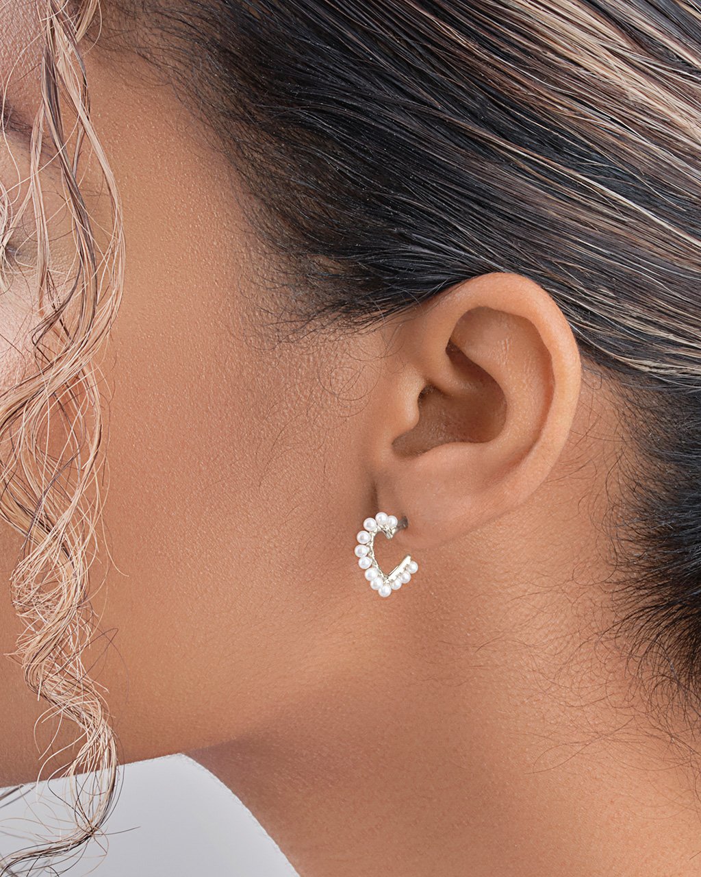 Asymmetric Heart Hoop Earrings - Pandora Rose™ | PANDORA | BeCharming.com