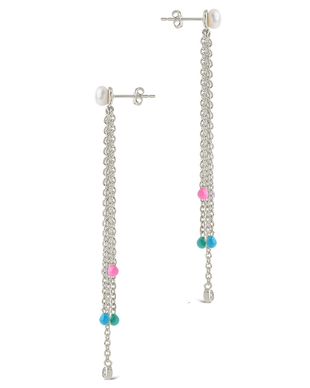 Delmare Dangle Earrings Earring Sterling Forever 