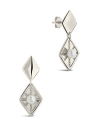 Kenza Drop Earrings Earring Sterling Forever Silver 