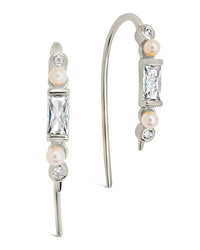 Nadia Threaders Earring Sterling Forever Silver 