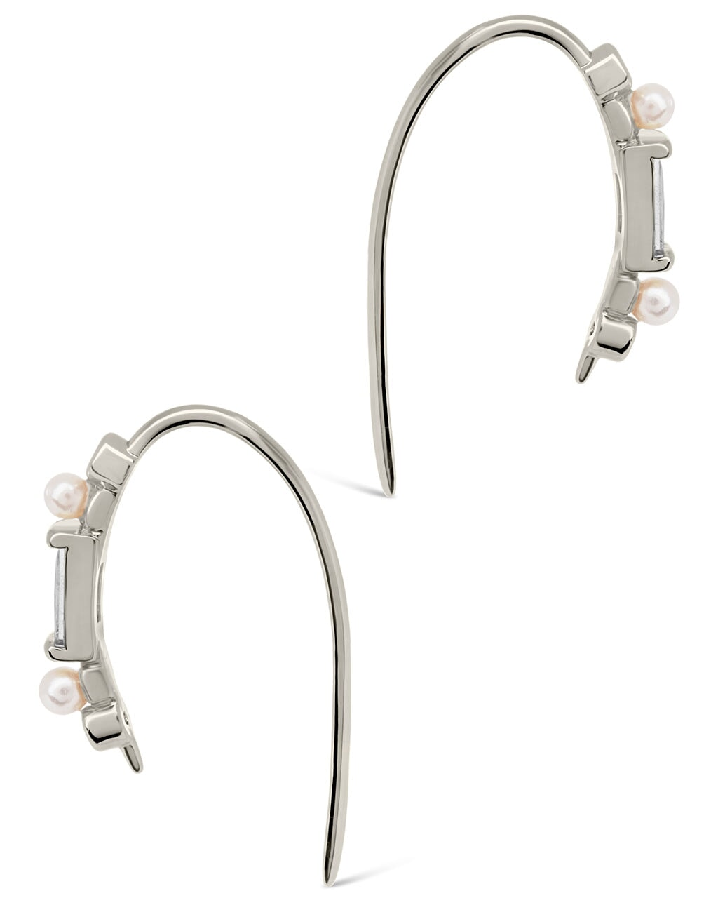 Nadia Threaders Earring Sterling Forever 