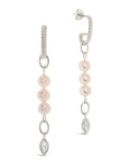 Ivanna Dangle Earrings Earring Sterling Forever Silver 