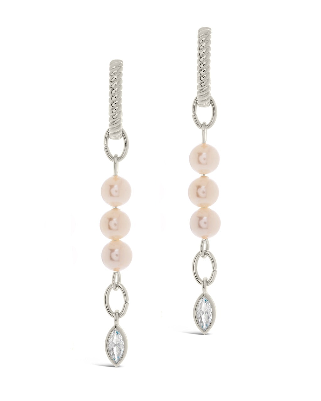 Ivanna Dangle Earrings Earring Sterling Forever 