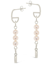 Ivanna Dangle Earrings Earring Sterling Forever 