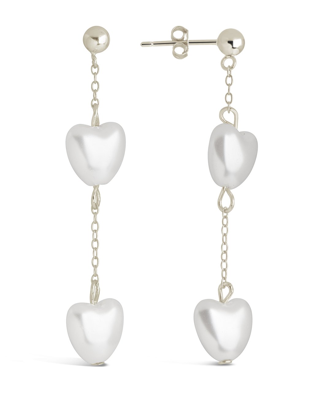 Tessie Drop Studs Earring Sterling Forever 