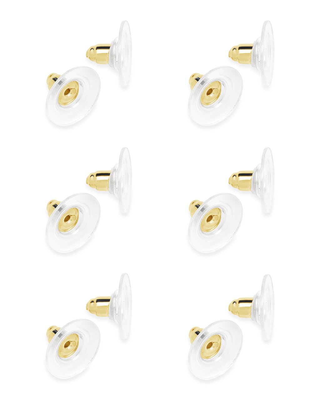 Lifting Earring Backings (6 Pair) - Sterling Forever