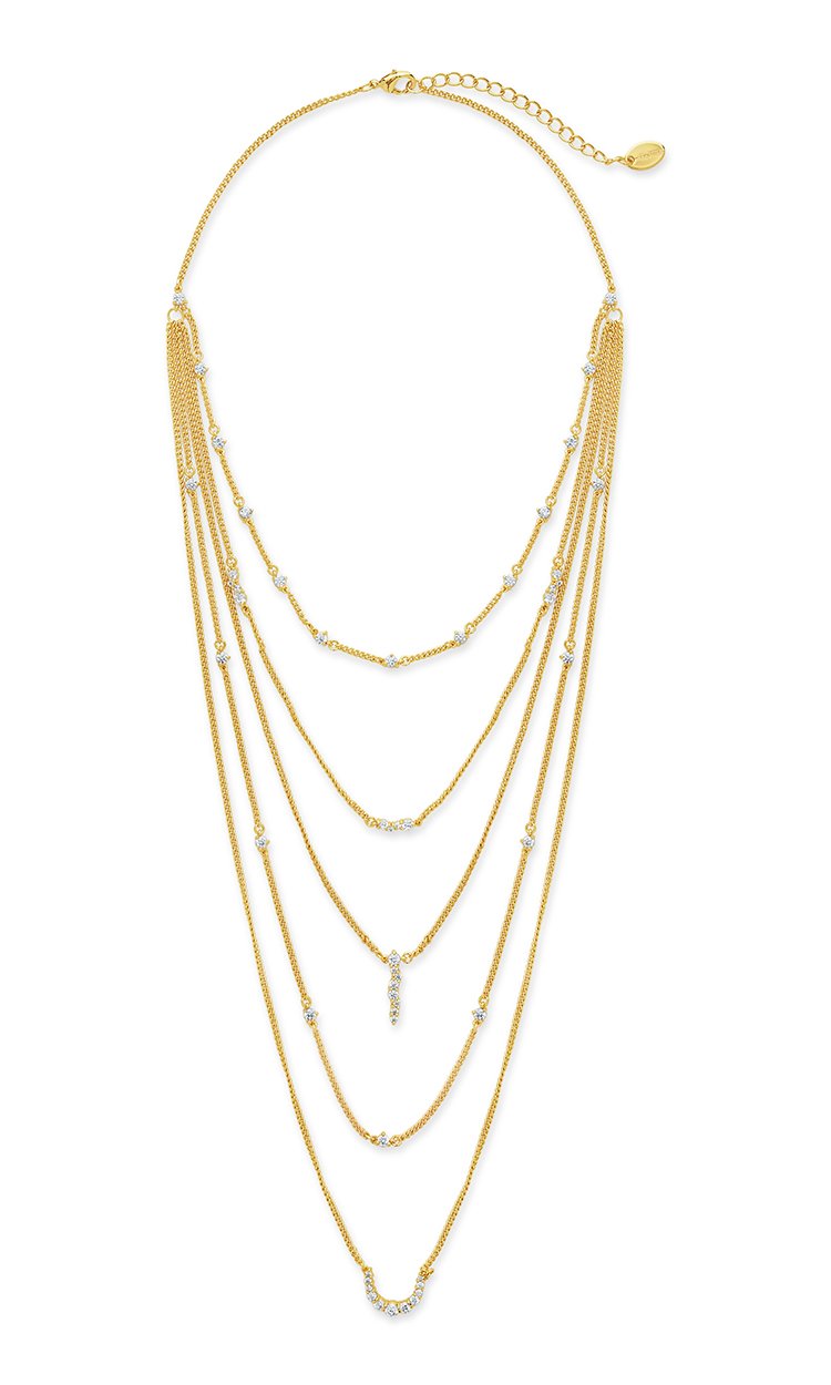 Faye Multi Layer Necklace - Sterling Forever