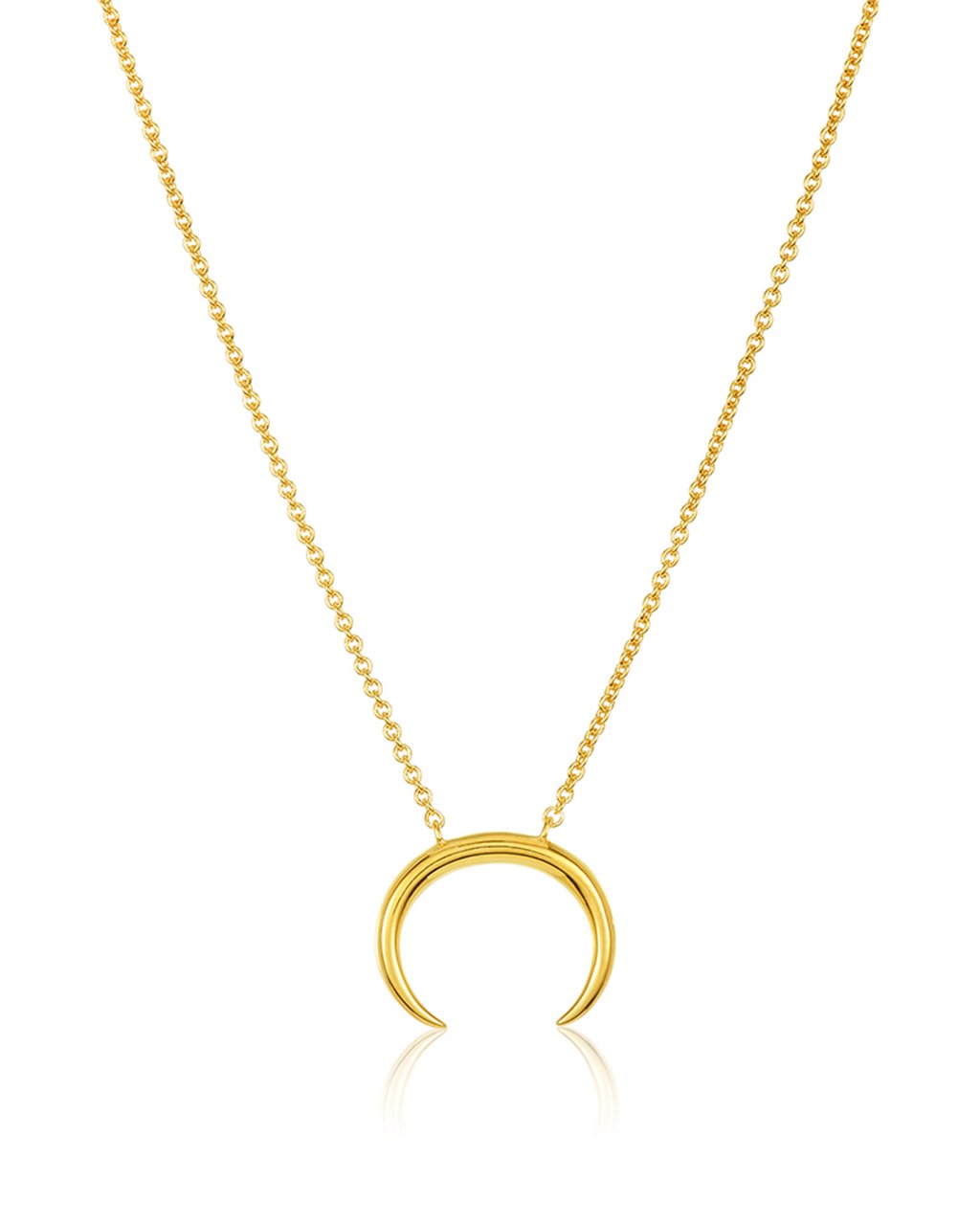 Sterling Silver Horn Necklace - Sterling Forever