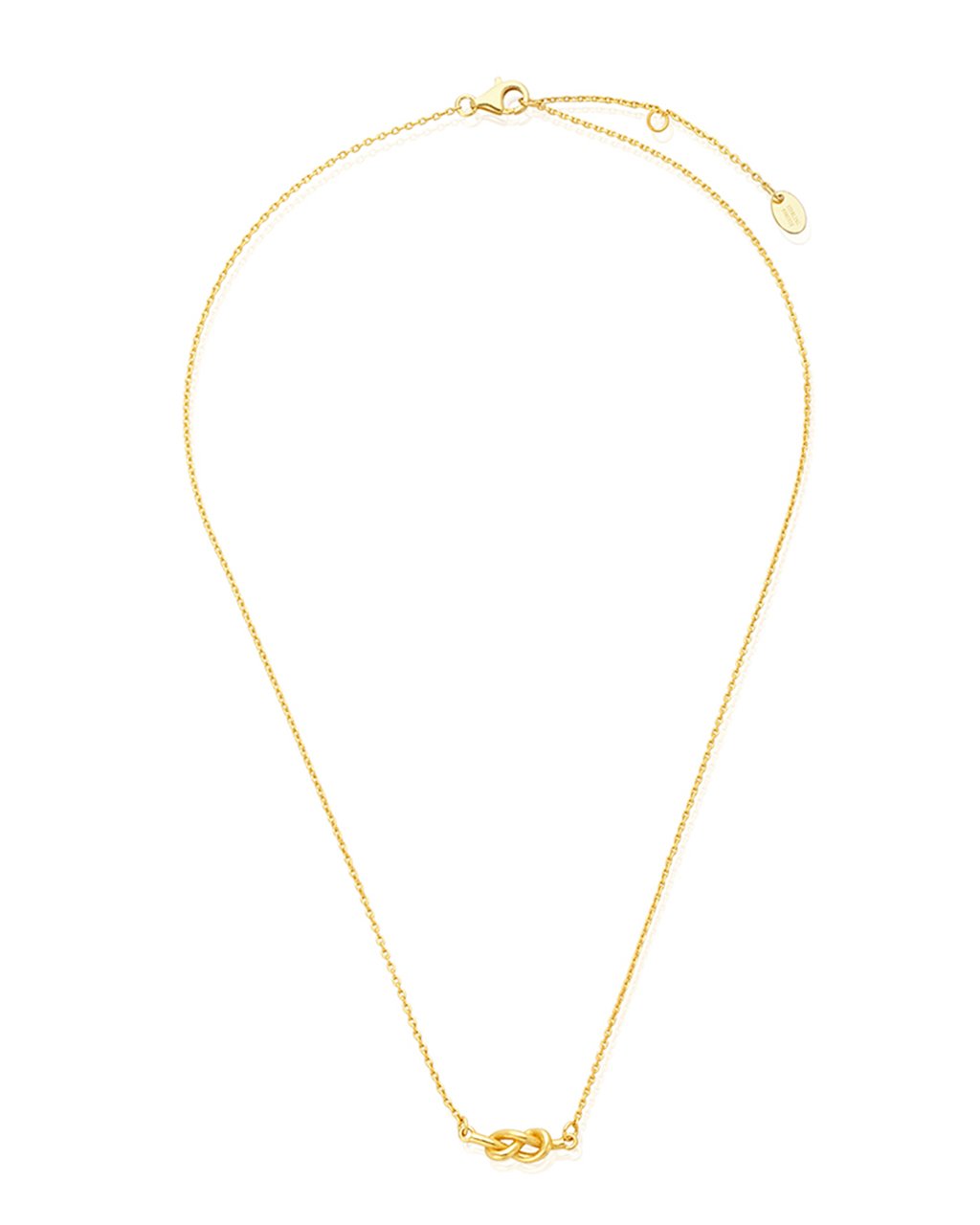Sterling Silver Infinity Love Knot Necklace - Sterling Forever