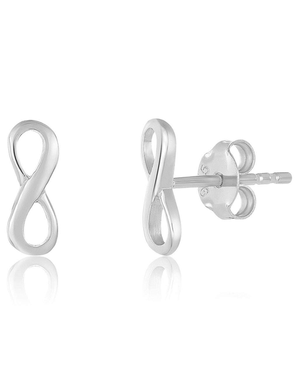 Sterling Silver Heart & Infinity Earring Set of 3 - Sterling Forever