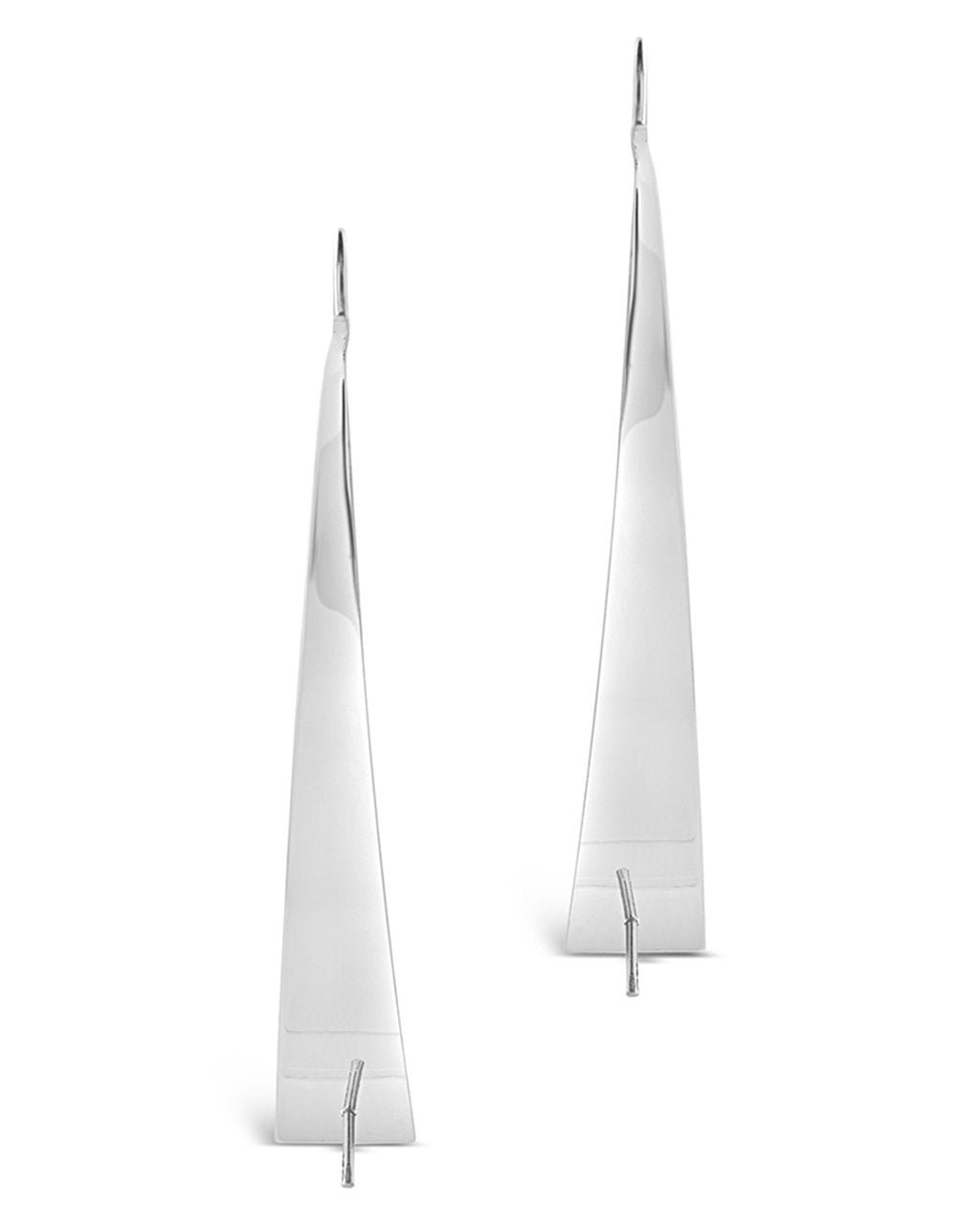 Sterling Silver Graduated Threader Earrings - Sterling Forever