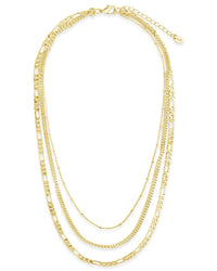 Simple Layered Chains - Sterling Forever
