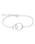 Sterling Silver Interlocking Circle Bracelet - Sterling Forever