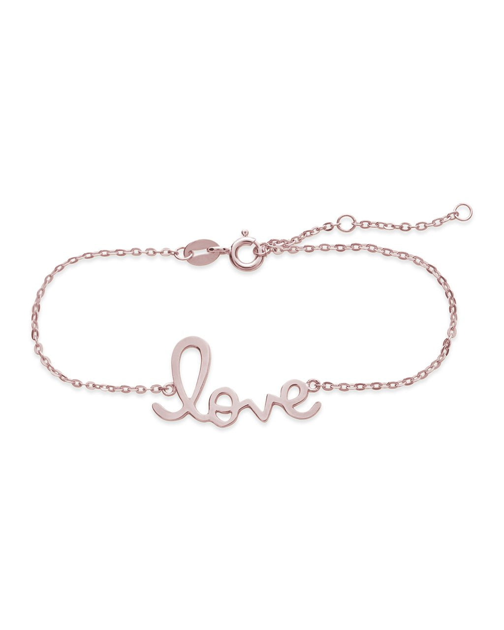 Sterling Silver Love Bracelet - Sterling Forever