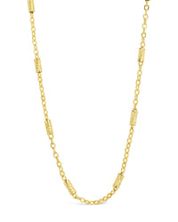 Delicate Textured Station Face Mask Chain Face Mask Chain Sterling Forever 