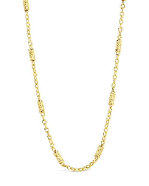 Delicate Textured Station Face Mask Chain Face Mask Chain Sterling Forever 