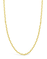 Chunky Link Face Mask Chain Face Mask Chain Sterling Forever Gold 