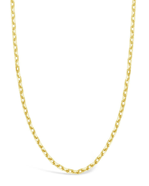 Chunky Link Face Mask Chain Face Mask Chain Sterling Forever Gold 