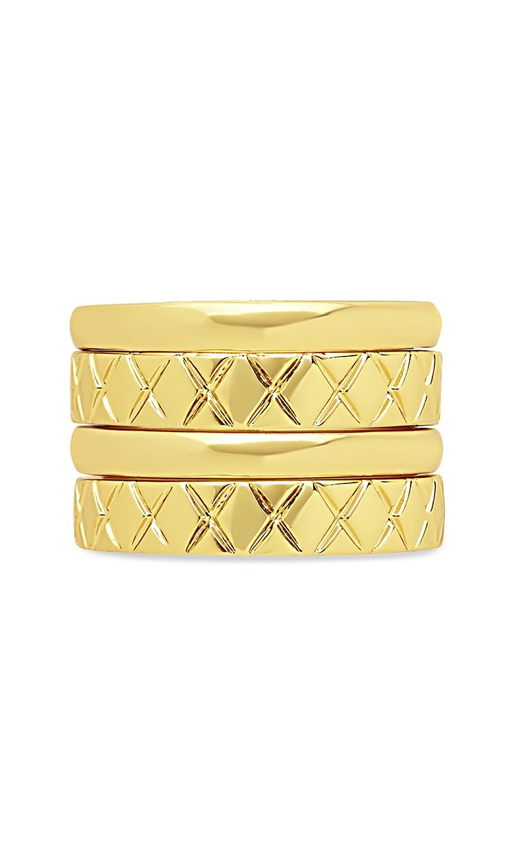 The Mirage 4pc Ring Set - Sterling Forever